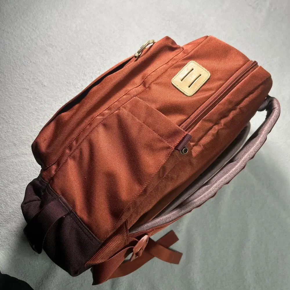 The North Face Crevasse Large 25L Backpack Daypack Orange Hiking Camping 18x11x9